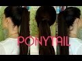 3 ПРОСТЫХ СПОСОБА как сделать МОДНЫЙ ХВОСТ / Easy ponytails hair ...