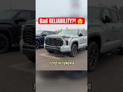 The Ugly Truth about the 2025 Toyota Tundra !? Reliability Reports are NOT GOOD 😬#toyota