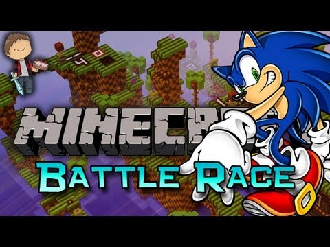 Minecraft: Battle-Race 7! Sonic The Hedgehog w/Mitch & Friends!