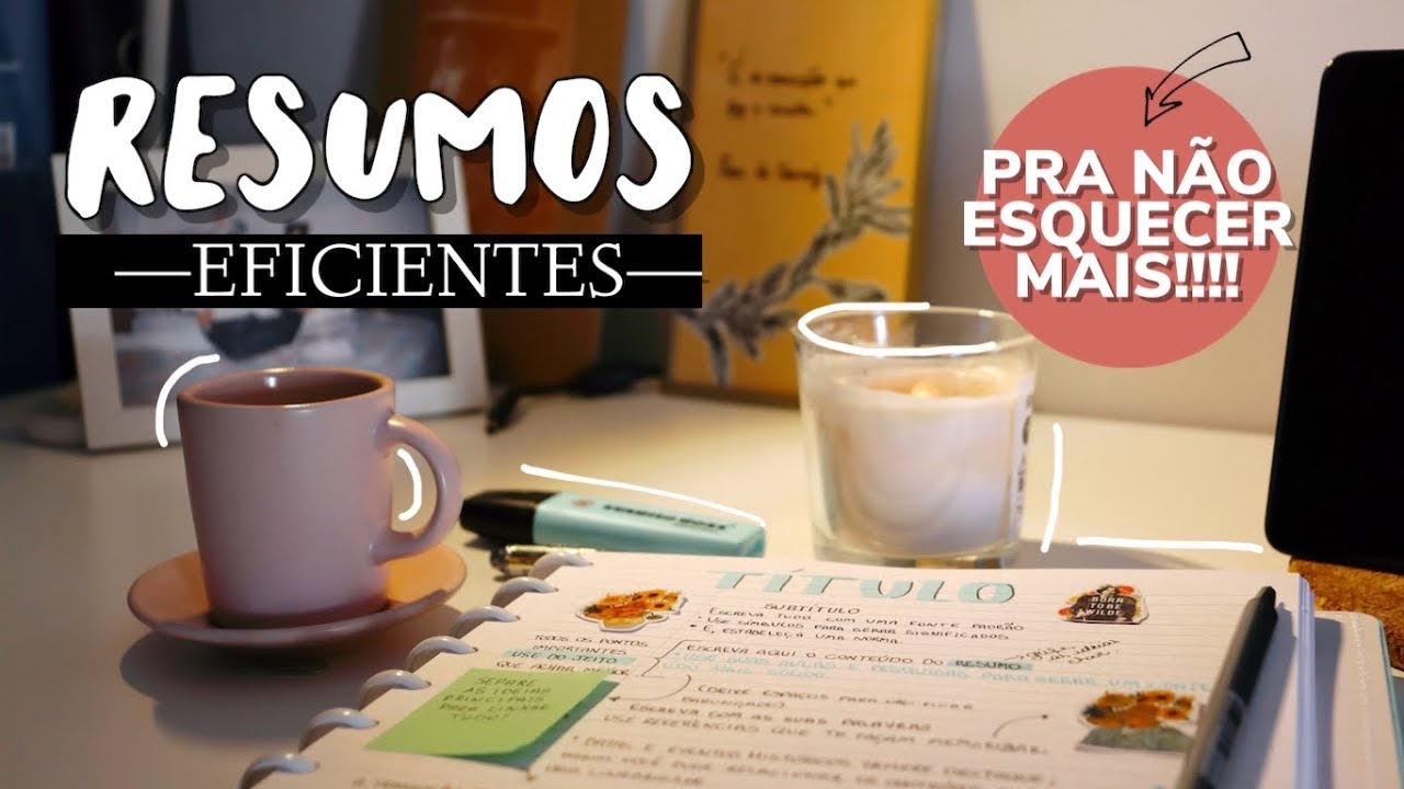 Como fazer resumos eficientes e nunca mais esquecer? | Bruna Martiolli