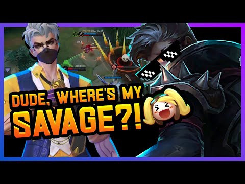 HANZO SAVAGE (?) GAMEPLAY | Mobile Legends