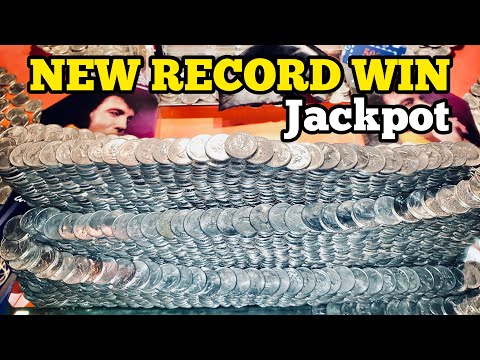 NEW RECORD WIN Inside The High Limit Coin Pusher Jackpot WON MONEY ASMR