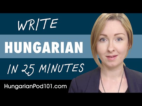1 Hour to Improve Your Hungarian Writing Skills