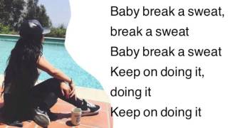 Becky G - Break A Sweat (lyrics)