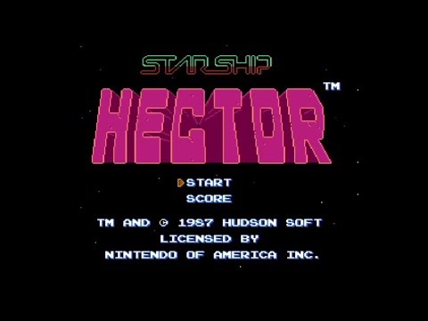 Starship Hector full playthrough  (nes)