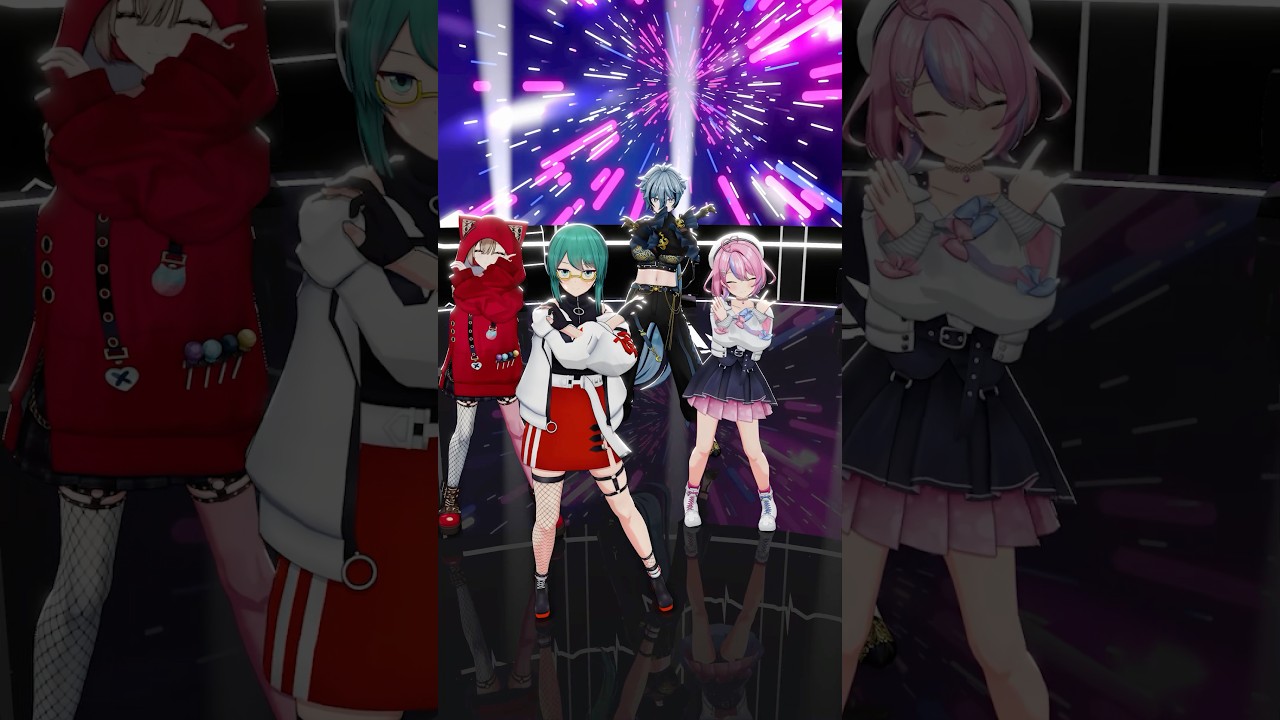 【ば・く・れ・つ】爆裂愛してる / M!LK踊ってみた【どっとライブ】【ぶいぱい】#short #vtuber