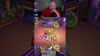 Tito takes down a Rule Breaker at Hearthstone Theory Crafting.   #escapefromviolethold