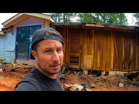 This House is SO ROTTEN – Removing the Rot Without Collapse | My Abandoned house at the Ranch EP. 16