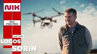 Sorin despre costurile pe hectar cu drona XAG