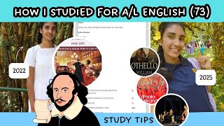 A/L English (73) study tips 📃✍️