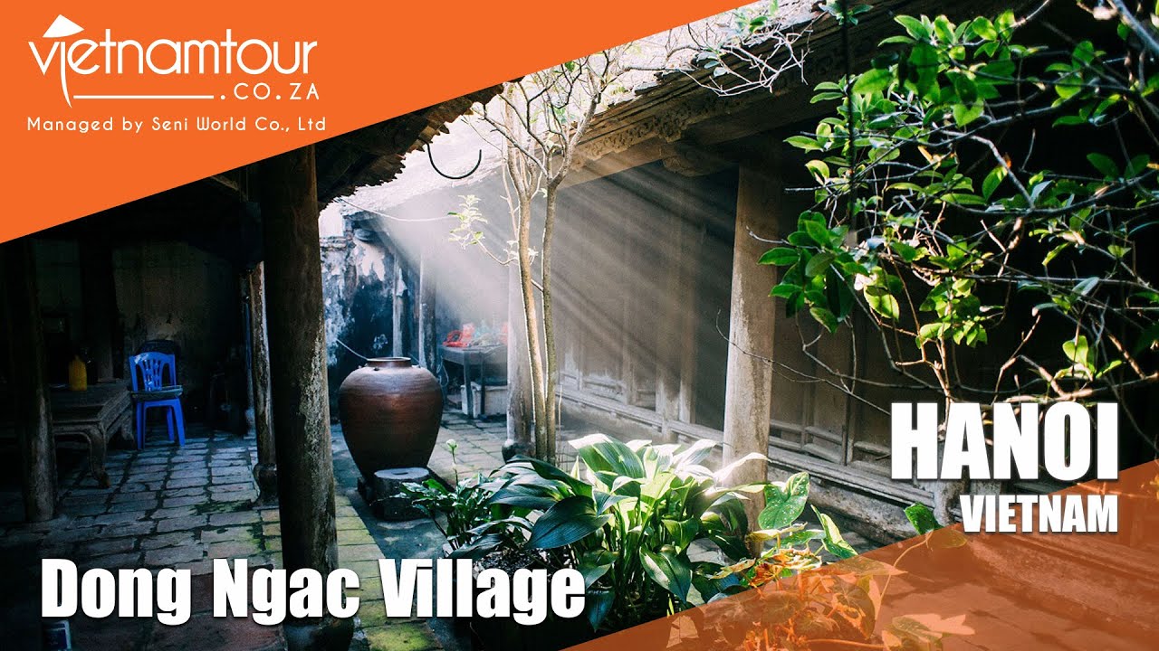 Behold the captivating sight of Dong Ngac Ancient Village.