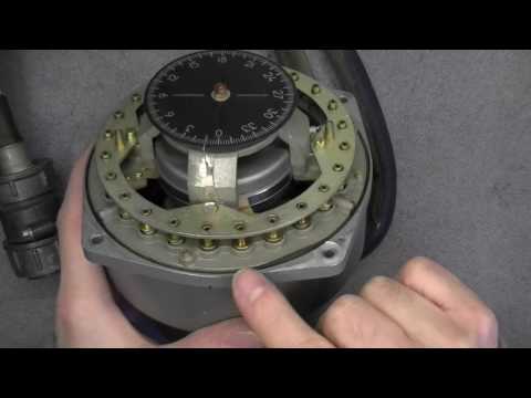 Soviet avionics teardown: KM-3 gyro (?) compass sensor