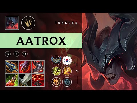 Aatrox Jungle vs Xin Zhao - KR Challenger Patch 25.23