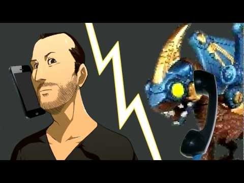 Giant Bombcast Animation - Drobot Callin'