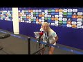 England matchwinner Chloe Kelly sing’s "It’s coming home" with the Euro 2022 trophy.