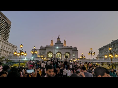 ISKCON Temple, Juhu, Mumbai is one of the most famous spiritual landmarks in the city. 