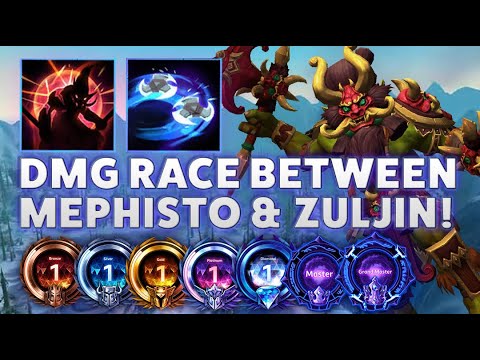 Zuljin Tazdingo - DAMAGE RACE BETWEEN MEPHISTO & ZULJIN! - Bronze 2 Grandmaster S1 2023