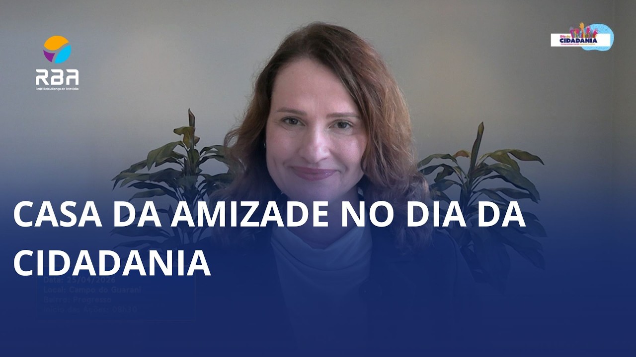 Dia da Cidadania.  Evento neste sábado (25) vai ter distribuição de roupas no varal solidário com a Casa da Amizade