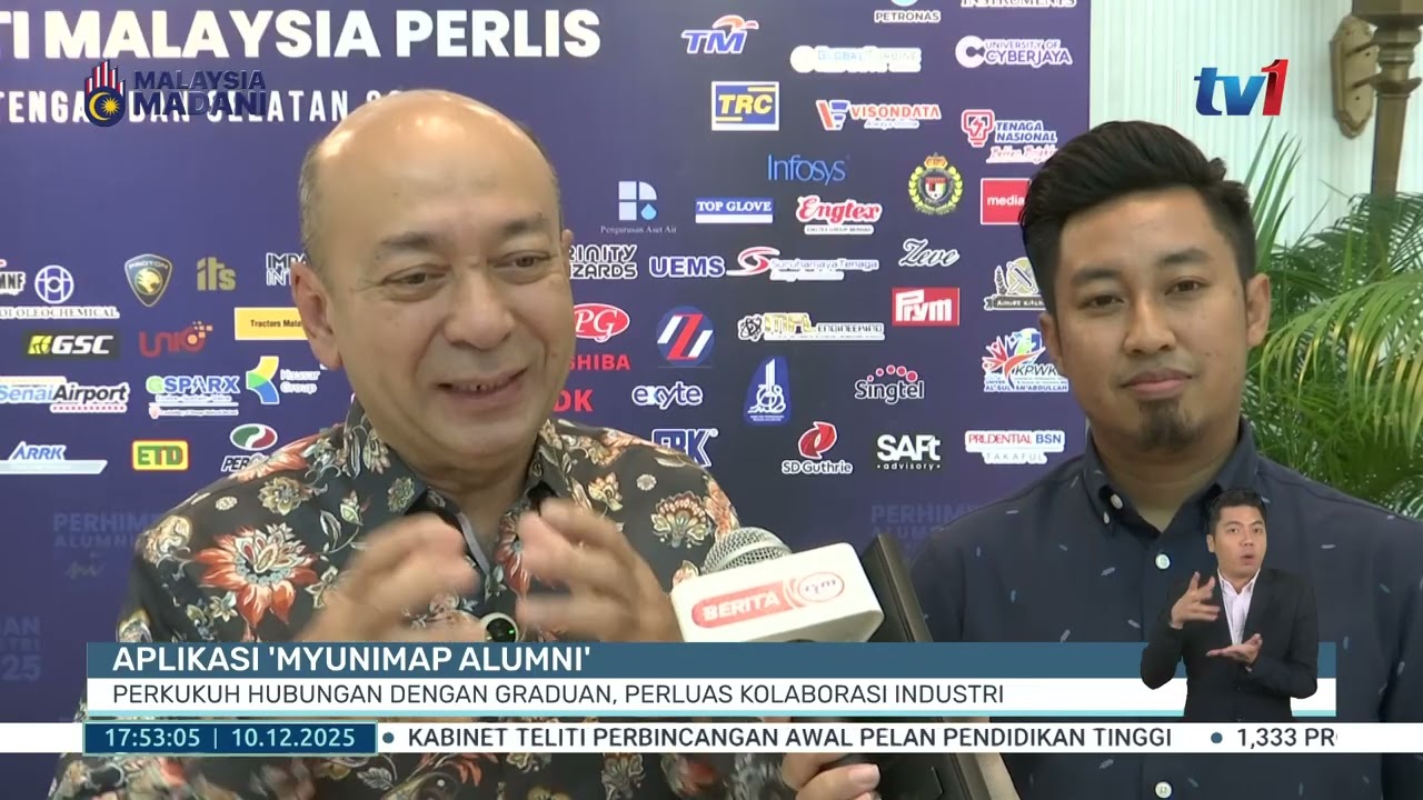 10 DIS 2025 - BW - 'MYUNIMAP ALUMNI', PERKUKUH HUBUNGAN DENGAN GRADUAN, PERLUAS KOLABORASI INDUSTRI