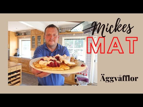 MICKES ENKLA STORKOK - Äggvåfflor
