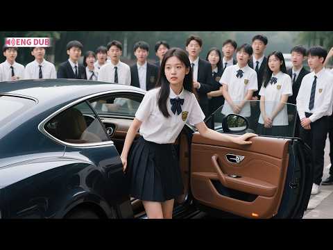 Classmates humiliate poor girl but then a luxury car come to pick her up.Turns out she’s the richest