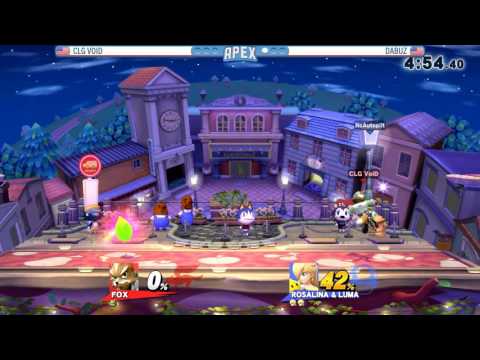 Apex 2016: SSB4 Top 8- CLG Void Vs. Dabuz Winners Finals