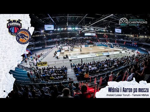 Kwalifikacje #BasketballCL | Łukasz Wiśniewski i Aaron Cel po meczu z Tsmokami Mińsk
