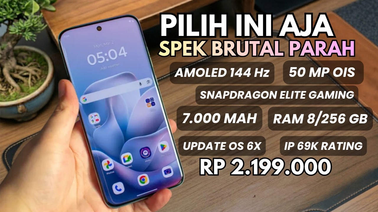 GAK ADA LAWAN‼️RAM 8/256 GB, 7000mAh - HP 2 JUTAAN TERBAIK DAN TERBARU APRIL 2026