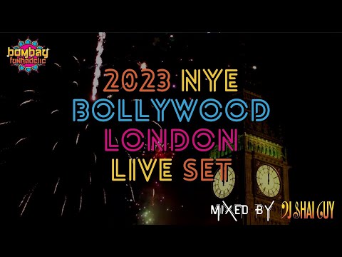 Bollywood Live Set Party Mix NYE 2023 | Bombay Funkadelic plays London Southbank | DJ Shai Guy