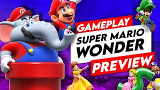 A Perfect Re-Introduction to 2D Mario - Super Mario Bros. Wonder Gameplay Preview