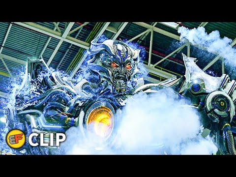 "Galvatron Has Gone Active" Scene | Transformers Age of Extinction (2014) IMAX Movie Clip HD 4K