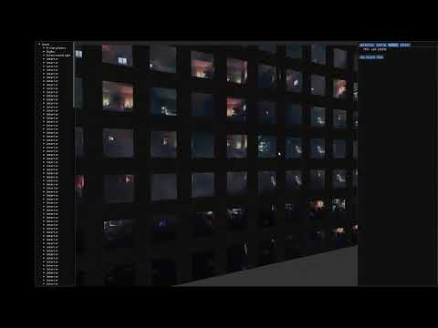 Interior mapping with lots of cubes