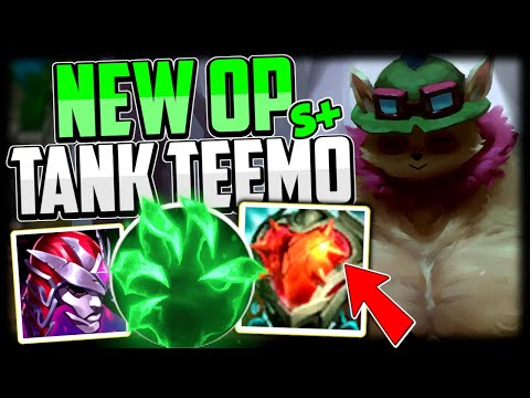 RIOT WANTS YOU TO PLAY TANK TEEMO👌 | How to Play Teemo Tank & CARRY Season 13 - League of Legends