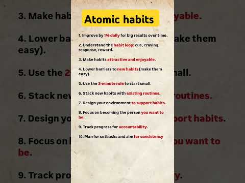 Atomic habits #motivation #yourmotivation