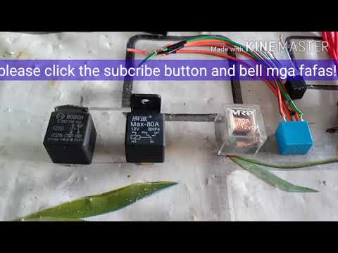 TAMANG PAGGAMIT AT PAGKAKAIBA NG 12 VOLTS BOSCH RELAY AT SPST/SPDT RELAYS