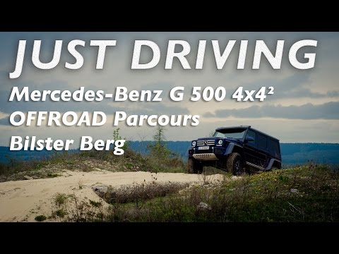 Just Driving: 2016 Mercedes-Benz G 500 4x4² - Offroad Parcours Bilster Berg