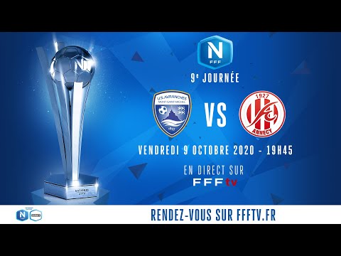 J9 : US Avranches MSM - FC Annecy en direct sur FFFtv (19h45) I National FFF 2020-2021