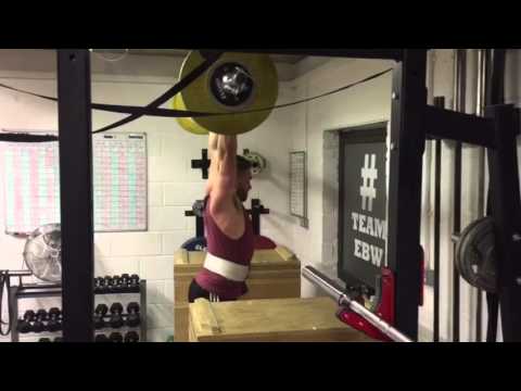 Keith Tucker - 110kg Axle Push Jerk X 3 (u90kg Strongman)