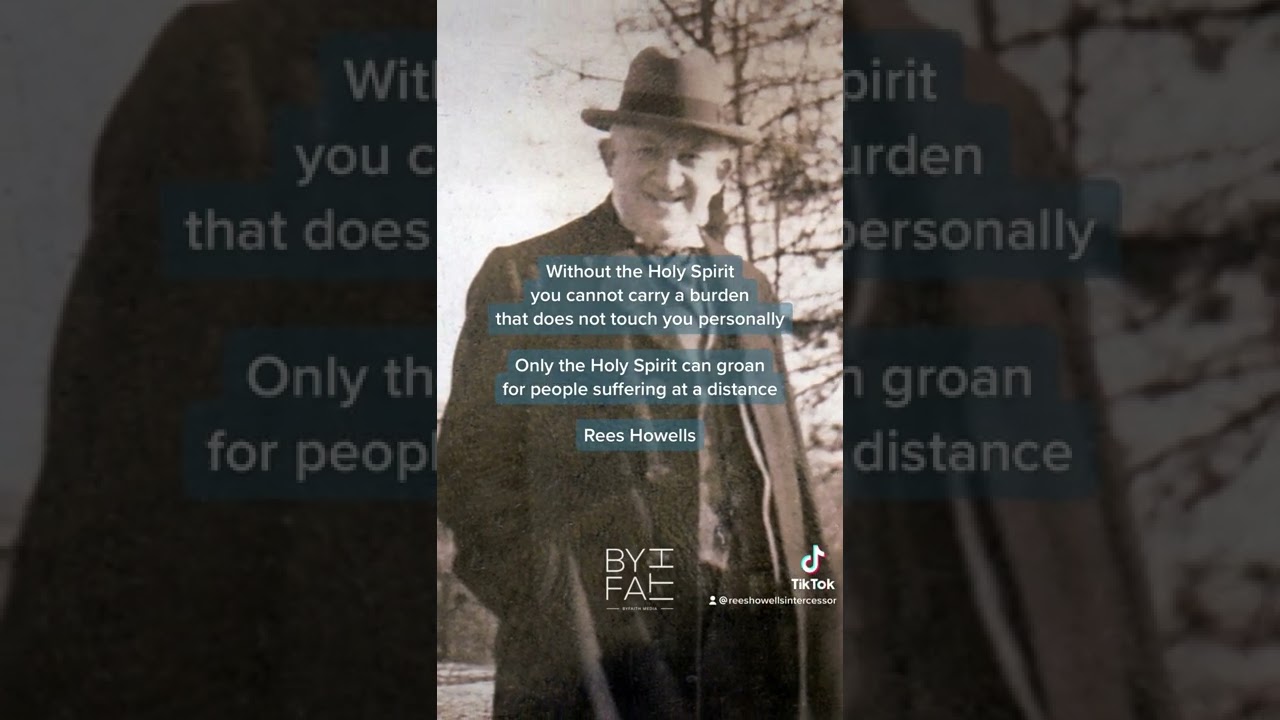 Rees Howells Intercessor - Intercession & the Holy Spirit Quote