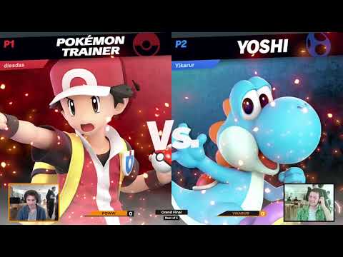 Kolping-Grind #4 [Grand Final] Poww (Pokemon Trainer) vs Yikarur (Pikachu, Yoshi)