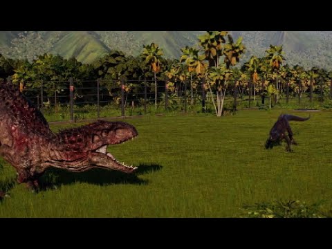 INDOMINUS REX VS INDORAPTOR | JURASSIC WORLD: EVOLUTION 2 4K BATTLE