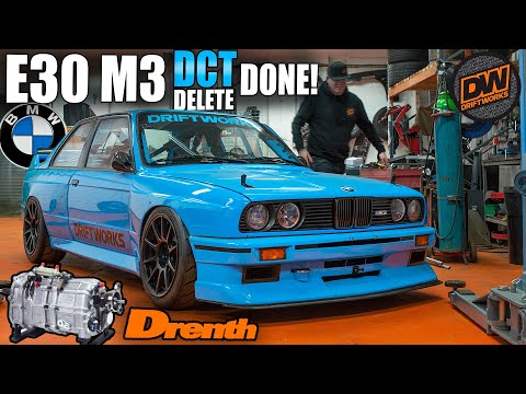 E30 BMW M3 DCT Delete Done! Testing the Drenth Sequential Gearbox
