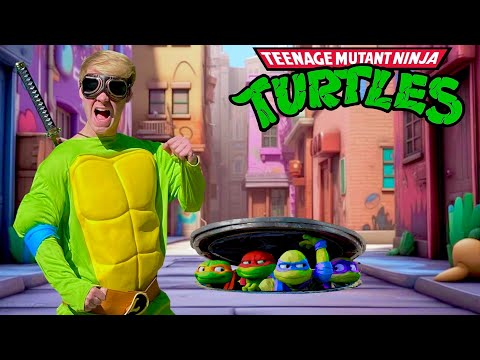 I BECAME A REAL LIFE TEENAGE MUTANT NINJA TURTLE!
