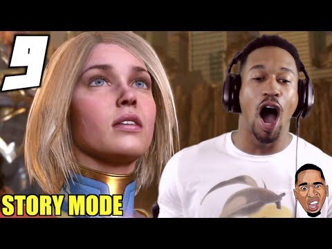 INJUSTICE 2 Walkthrough Gameplay: LAST HOPE OF KRYPTON (Story Mode) Part 9