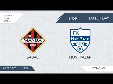 AFL 17. Serbia. Superliga 2017. Day 13. Sabac - Novi Pazar