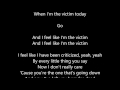Eighteen Visions - Victim - Lyrics Scrolling