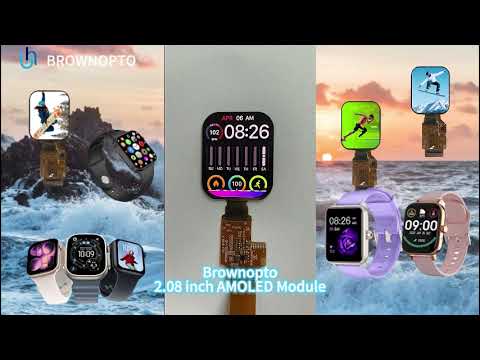 2.08 INCH AMOLED Display 320×680 MIPI LTPS Module Video Cover