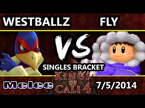 Kings of Cali 4 - Westballz (Falco, Fox) Vs. Fly Amanita (Ice Climbers) - Winners Quarters
