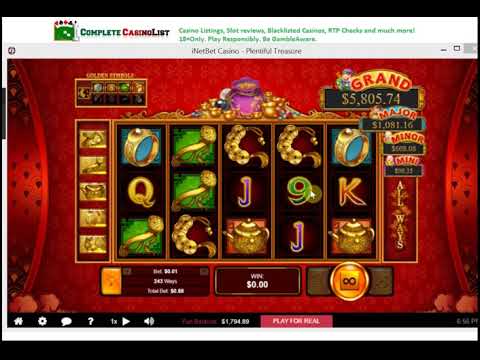 Rtg Plentiful Treasure Demo Play With Feature