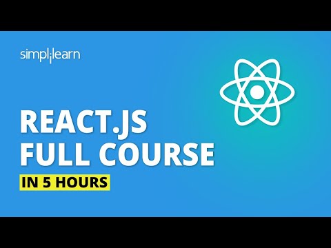 React JS Full Course For Beginners 2020🔥| Learn ReactJS In 5 Hours | React JS Tutorial |Simplilearn
